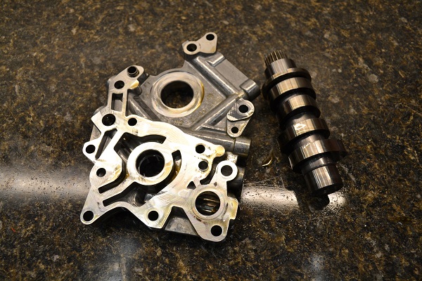 Milwaukee-8 Cam Install Instructions backside of M8 cam plate