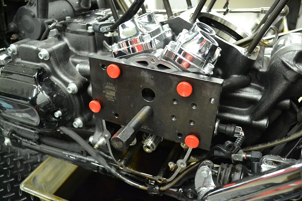 Milwaukee-8 Cam Install Instructions M8 Plate Removed